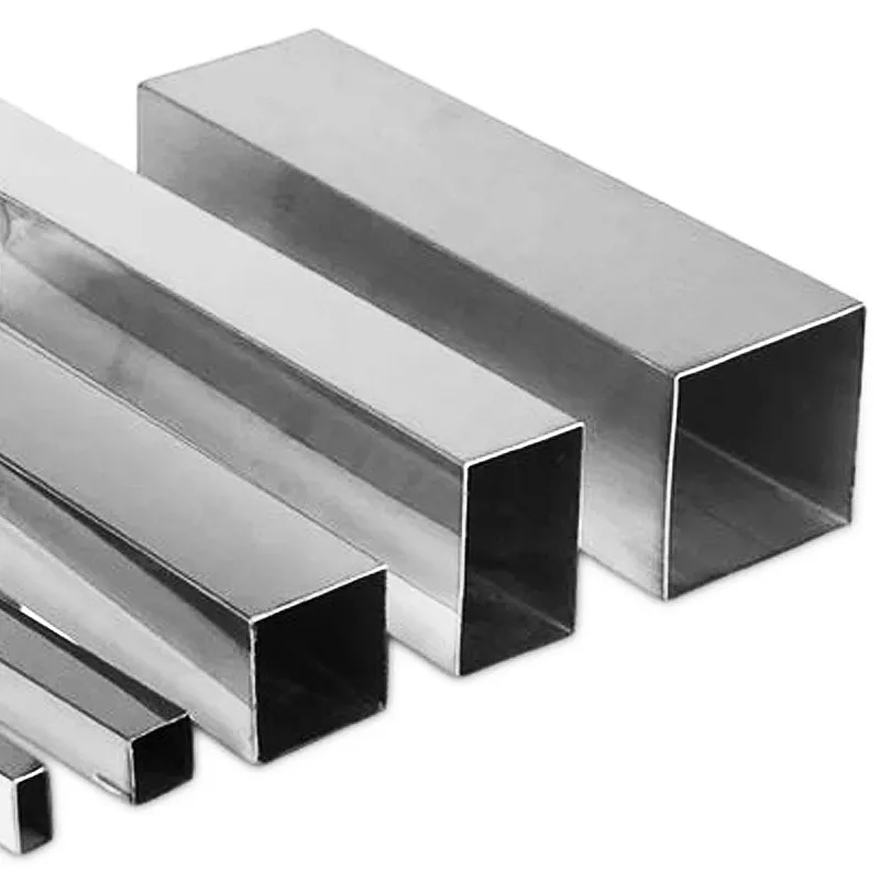 Нержавеющая квадратная труба с волочёной отделкой