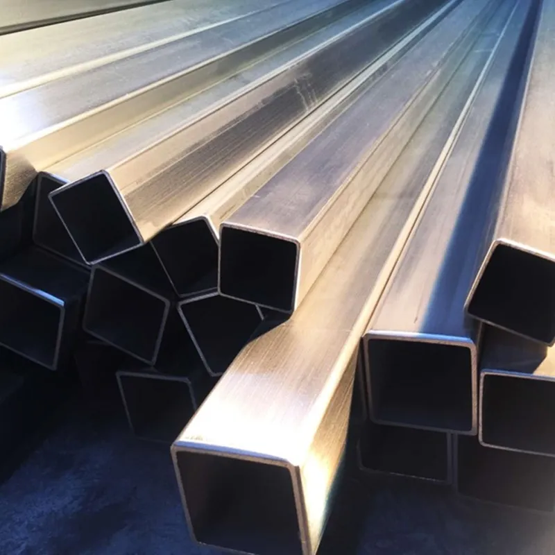 Нержавеющая квадратная труба с волочёной отделкой