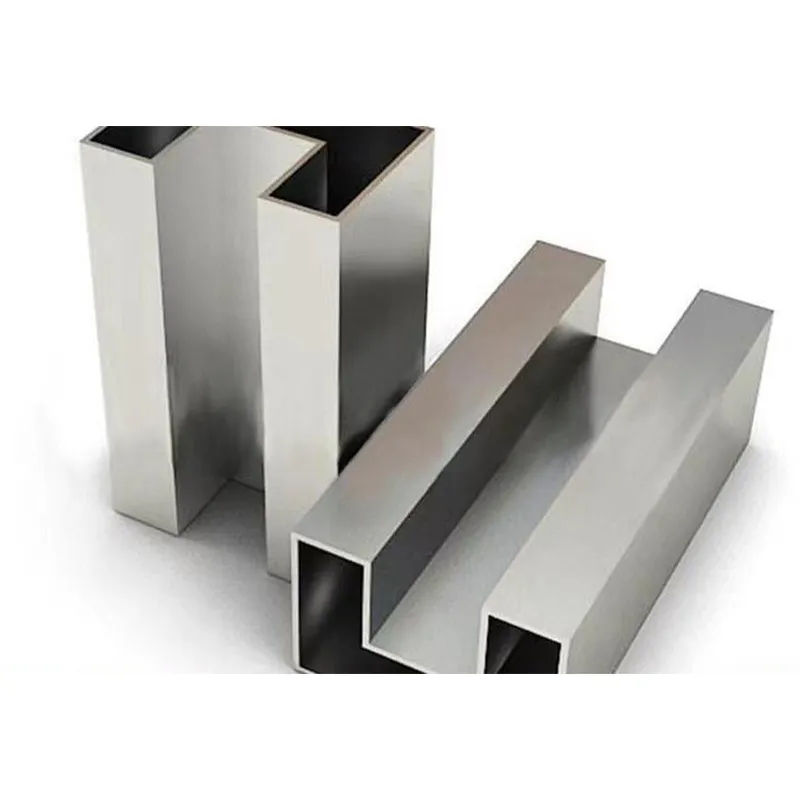 Нержавеющая прямоугольная желобчатая труба