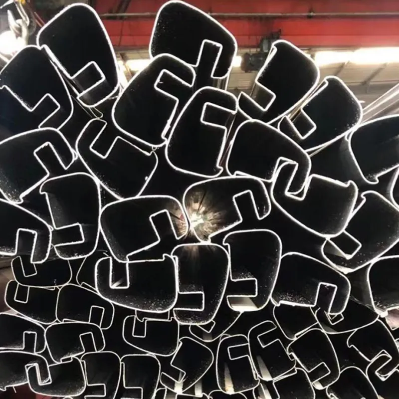 Нержавеющая профильная желобчатая труба