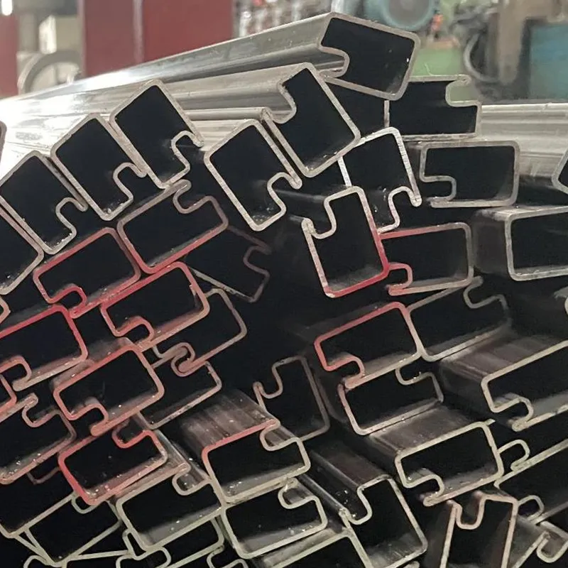 Нержавеющая профильная желобчатая труба