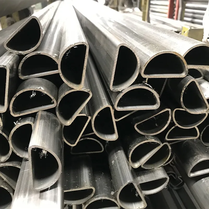 Нержавеющая полукруглая труба