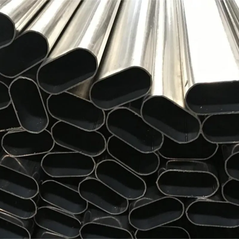 Нержавеющая плоская эллиптическая труба