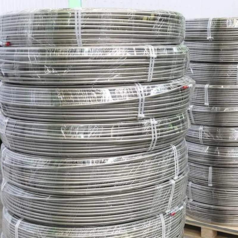 Нержавеющая змеевиковая труба