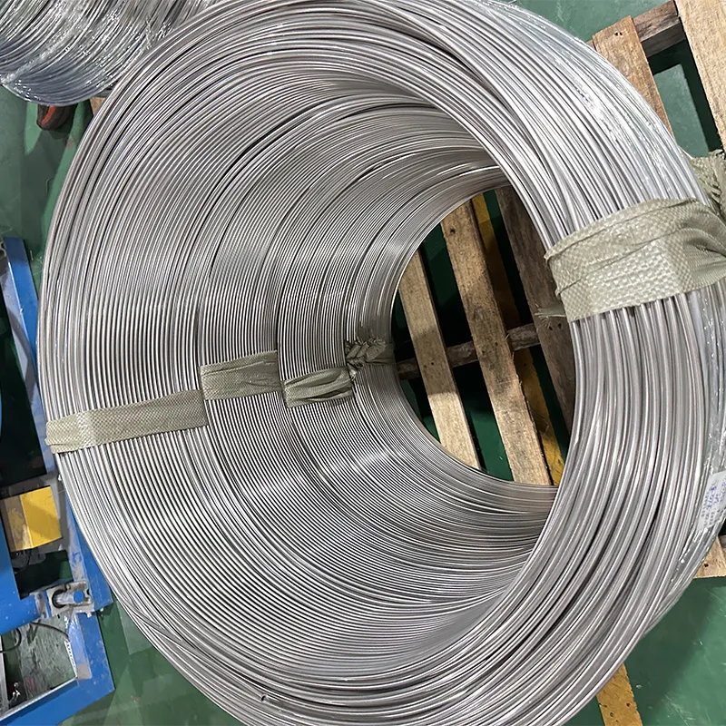 Нержавеющая змеевиковая труба