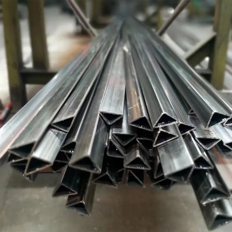 Нержавеющая треугольная труба