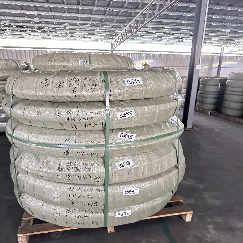 Нержавеющая змеевиковая труба