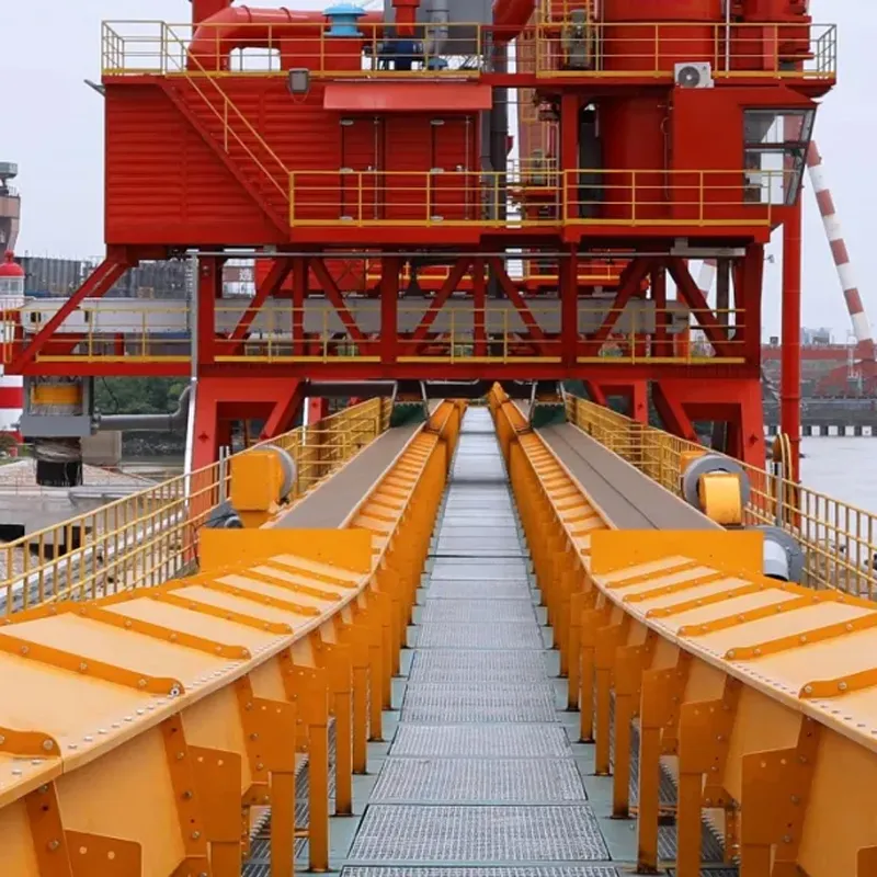 Разрыв дилеммы транспортировки сыпучих материалов: цепная крышка, чтобы инновационно расширить возможности зеленого порта