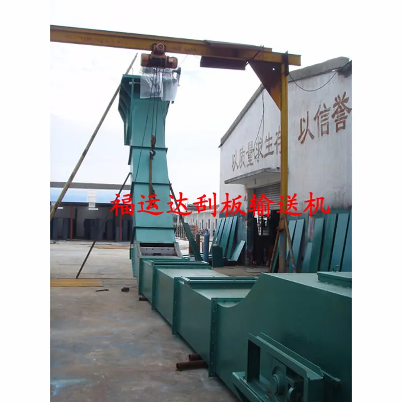 Погребенный скребковый конвейер