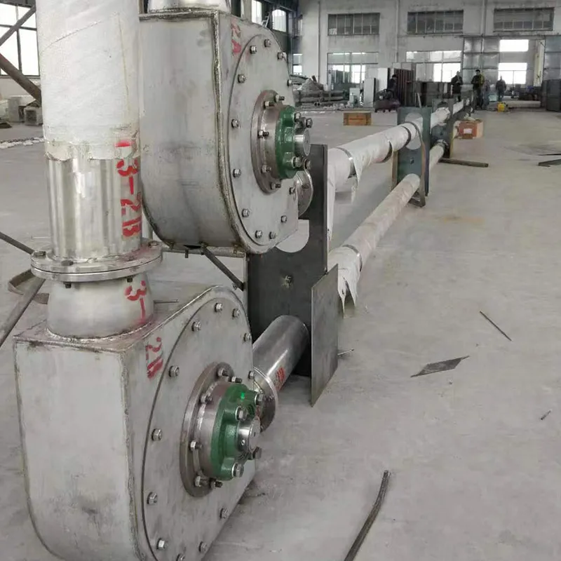 Трубчатый цепной конвейер с тросовым приводом