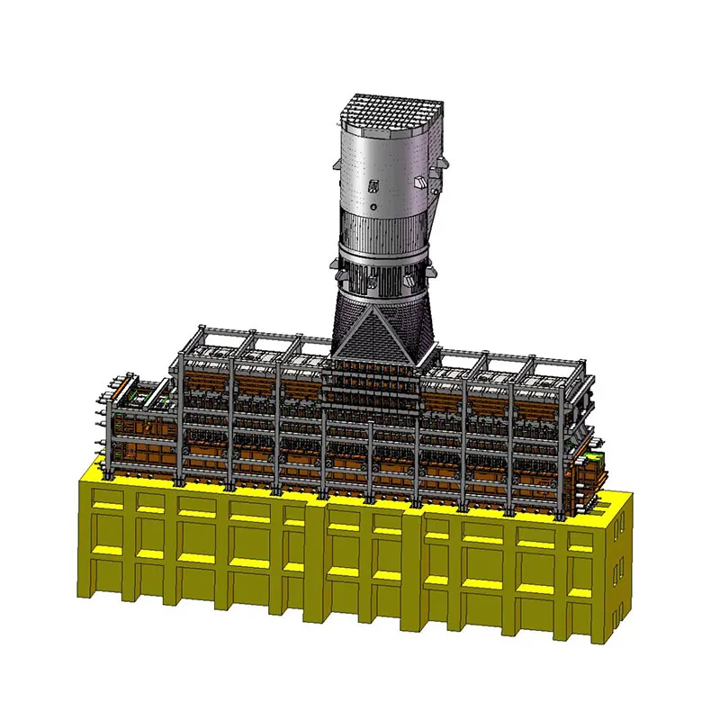 Двухванная плавильная печь