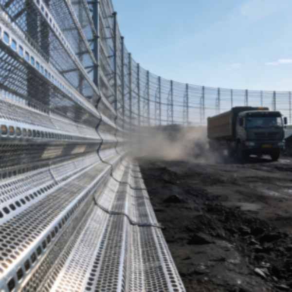 Ветрозащитная пылеподавляющая сетка