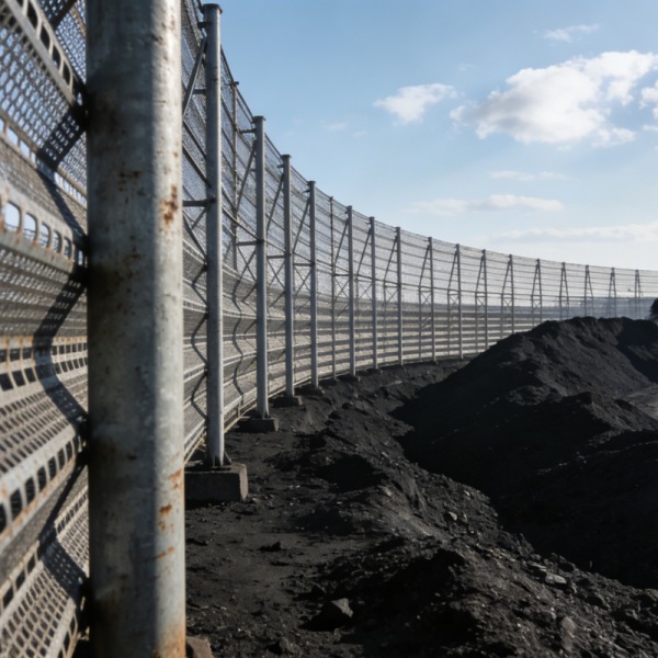 Ветрозащитная пылеподавляющая сетка