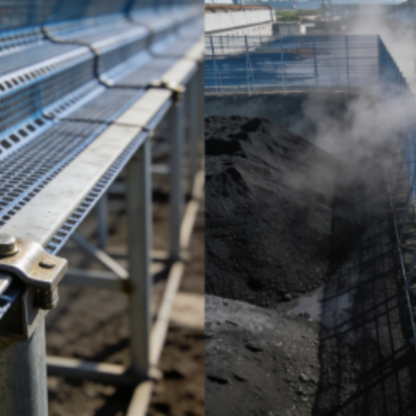 Ветрозащитная пылеподавляющая сетка