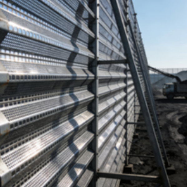 Ветрозащитная пылеподавляющая сетка