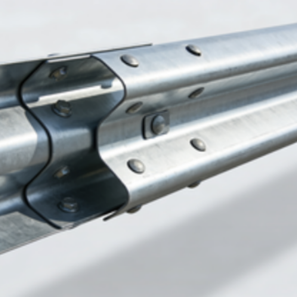 Дорожное волнообразное стальное ограждение