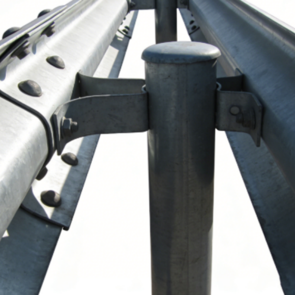 Дорожное волнообразное стальное ограждение