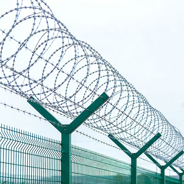 Колючая лента с ножевыми шипами