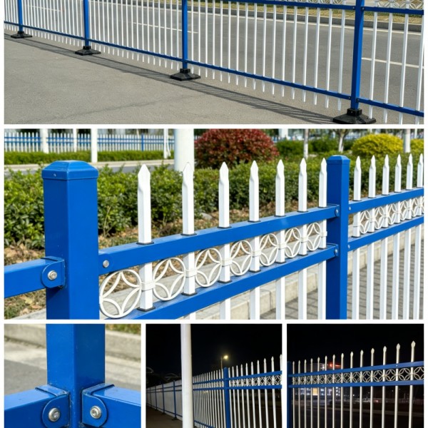 Оцинкованное стальное ограждение с полимерным покрытием