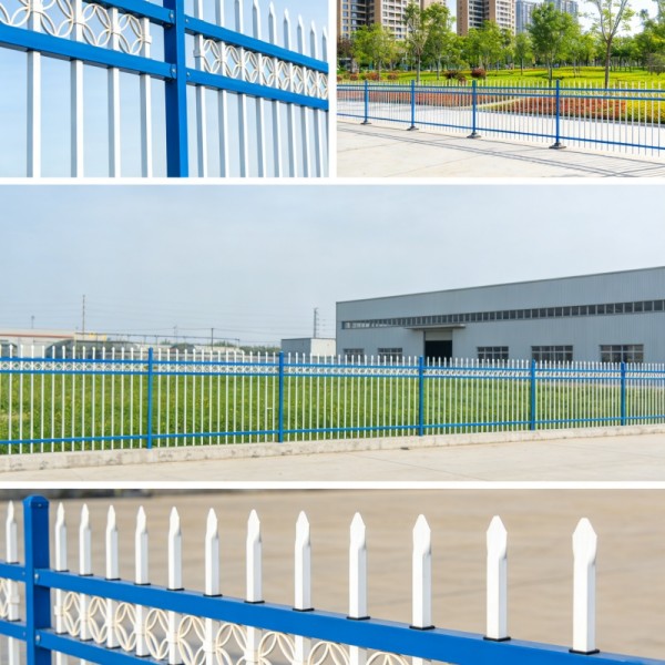 Оцинкованное стальное ограждение с полимерным покрытием