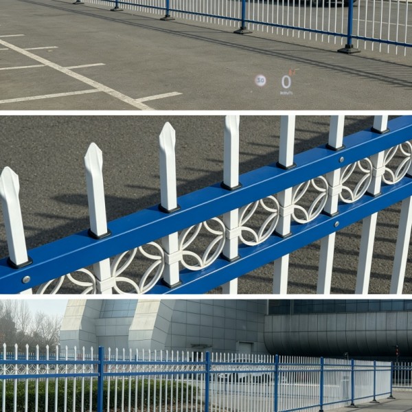 Оцинкованное стальное ограждение с полимерным покрытием