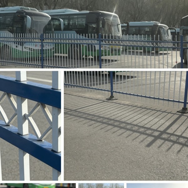 Оцинкованное стальное ограждение с полимерным покрытием