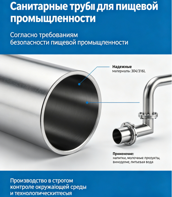 Трубопроводы пищевого назначения.