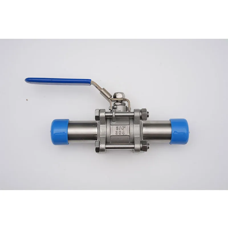 Трёхсоставной шаровой кран