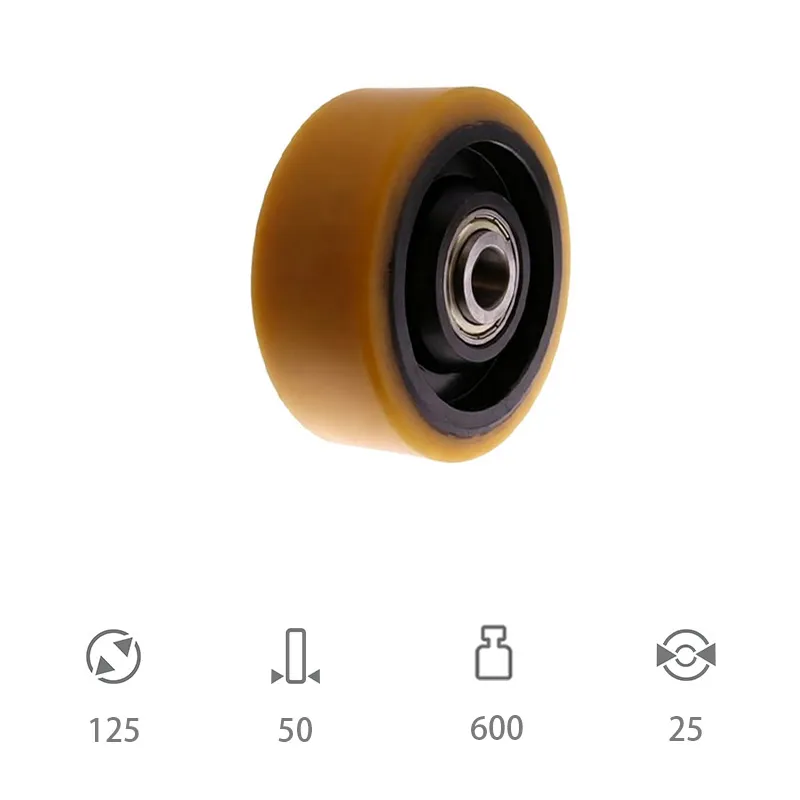 125×50-25 Балансирное колесо WICKE