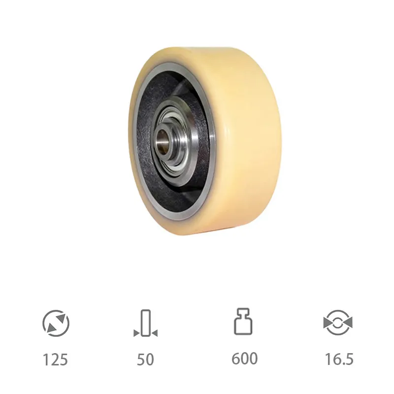 125×50-16.5 Балансирное колесо WICKE