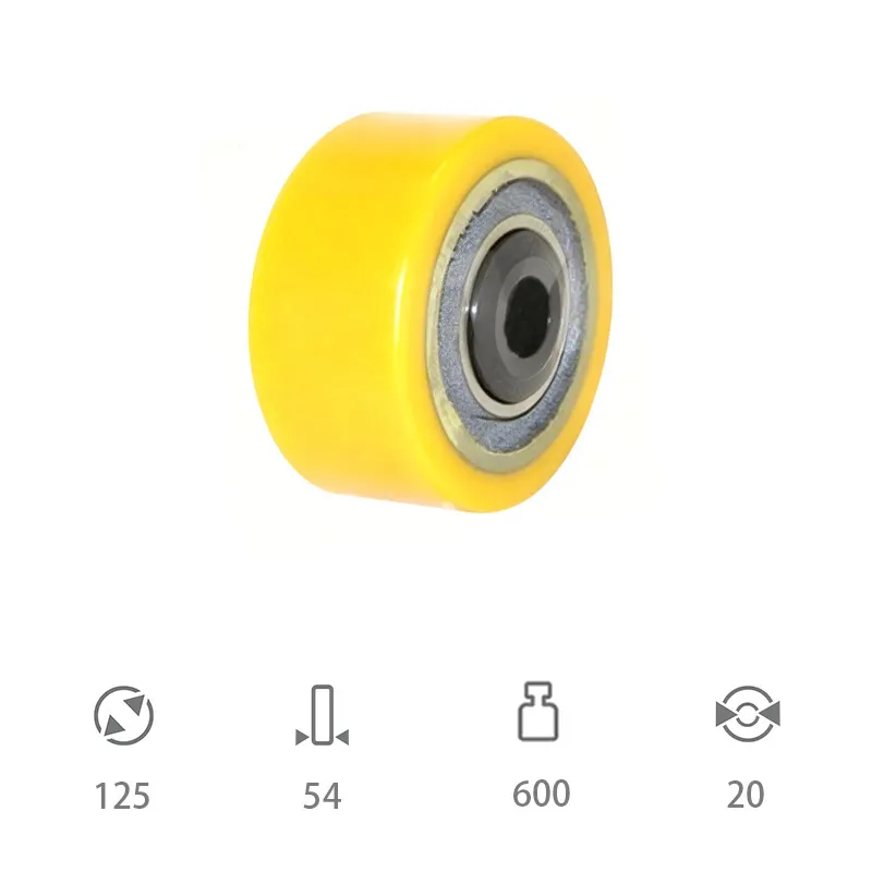 125×54-20 Балансирное колесо WICKE