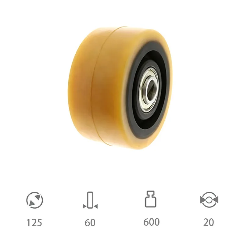 125×60-20 Балансирное колесо WICKE