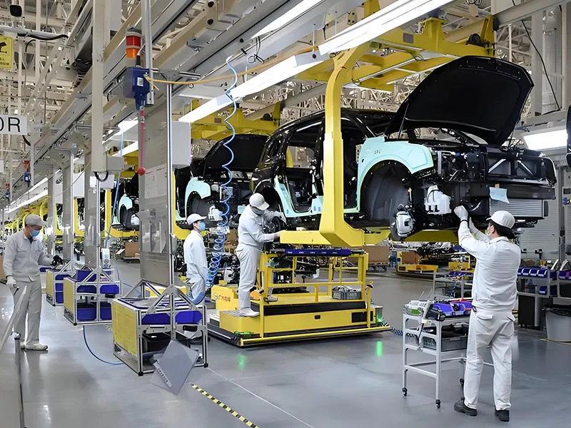 Линия по производству автомобилей