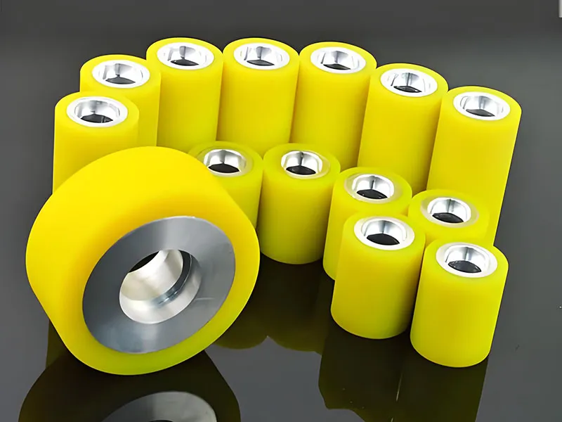 Колеса с полиуретановым резиновым покрытием