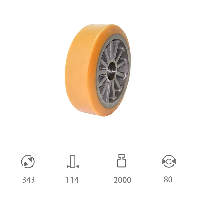 343×114-80 Ведущее колесо WICKE