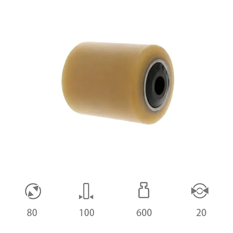 80×100-20Ролик тележки JUNGHEINRICH