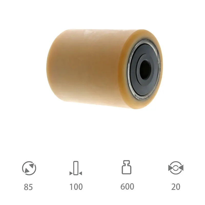 85×100-20 Ролик тележки WICKE