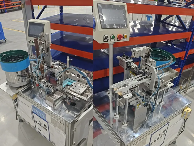 ATM剥皮轮自动组装线