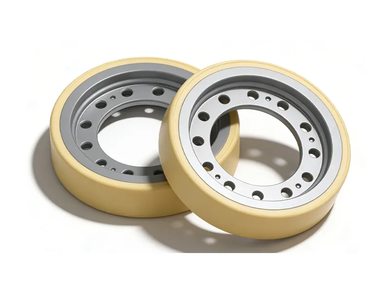 Приводное колесо монорельса