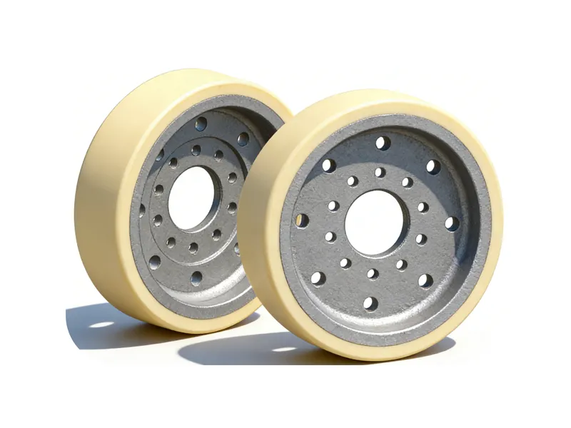 Приводное колесо монорельса