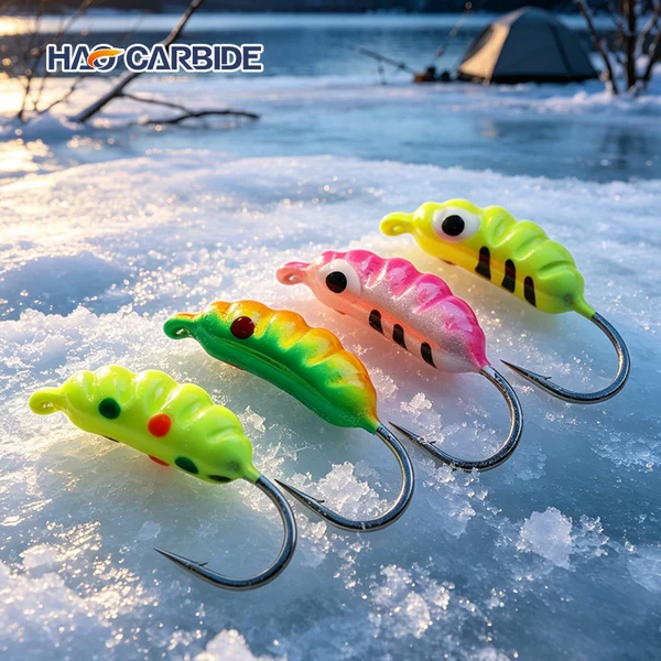 Tungsten Shrimp Body: вольфрамовая приманка премиум-класса для зимней рыбалки