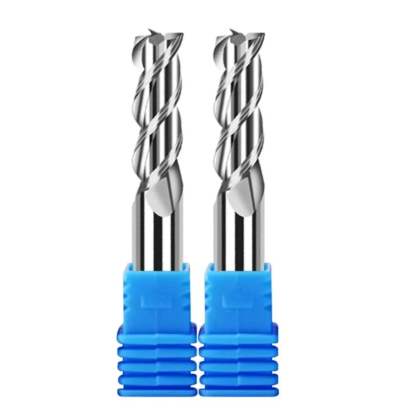 Высокоточная твердосплавная концевая фреза с плоской головкой для алюминия HRC55