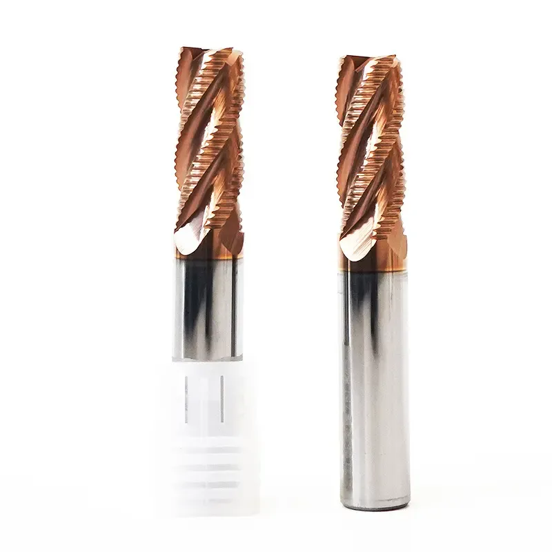 HRC55 4-х зубая концевая фреза для обработки грубой кожи