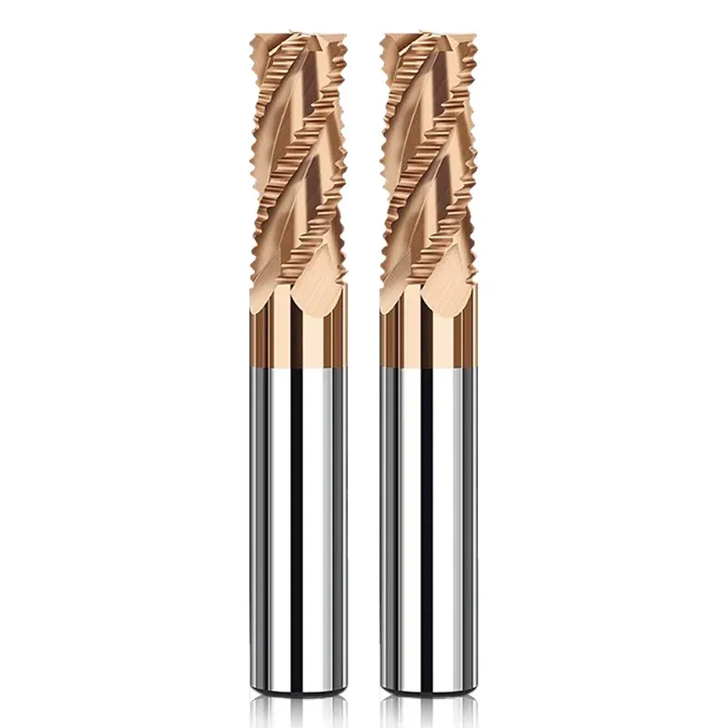 HRC55 4-х зубая концевая фреза для обработки грубой кожи