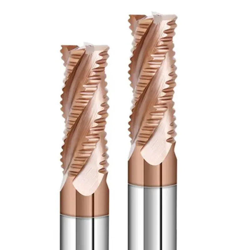 HRC55 4-х зубая концевая фреза для обработки грубой кожи