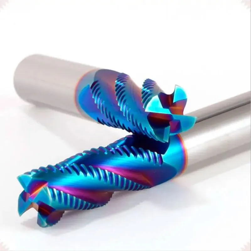 HRC65 4-зубая концевая фреза для обработки грубой кожи