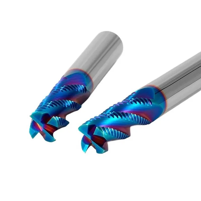 HRC65 4-зубая концевая фреза для обработки грубой кожи