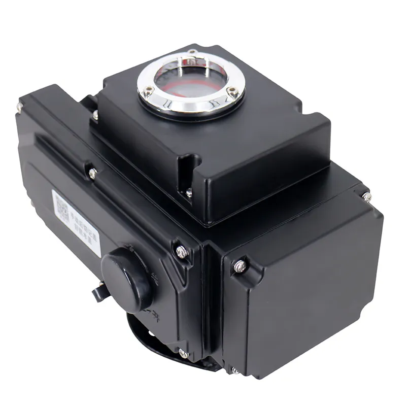 Компактные электрические приводы задвижек поворотного типа