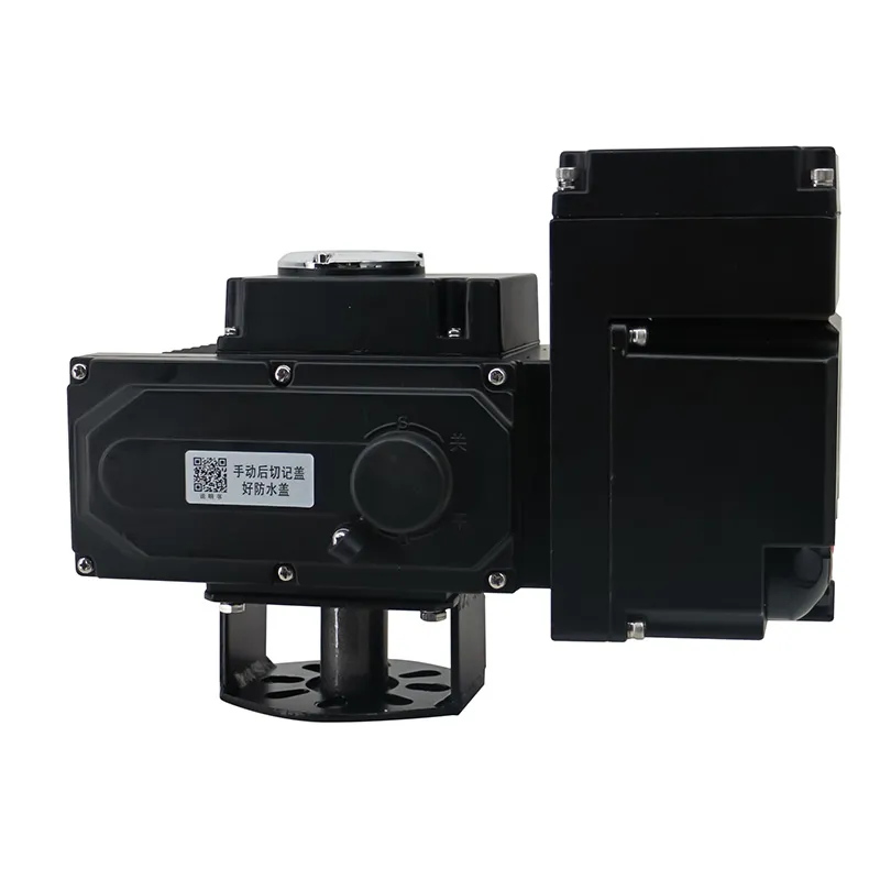 Компактные электрические приводы задвижек поворотного типа