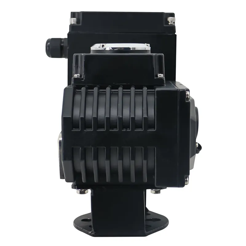 Компактные электрические приводы задвижек поворотного типа